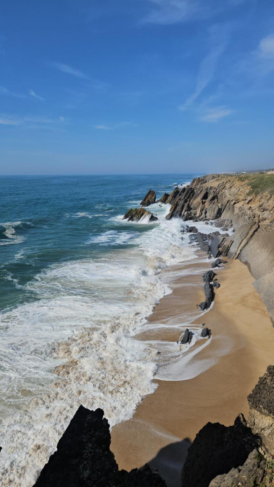 דירות פטיאס Nazare Uninterrupted Views And Sounds Of The Sea מראה חיצוני תמונה